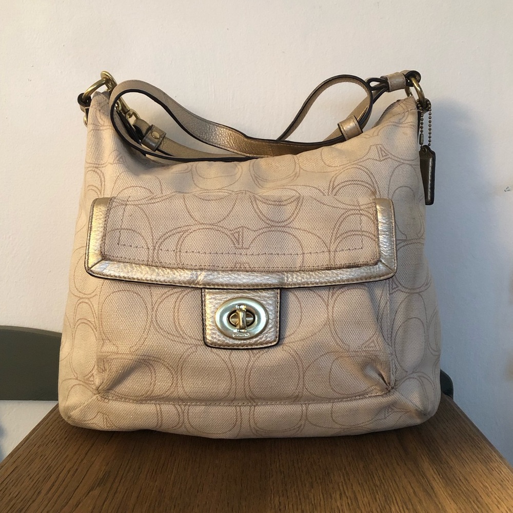 Coach | Penelope Linen Adjustable crossbody/Handbag